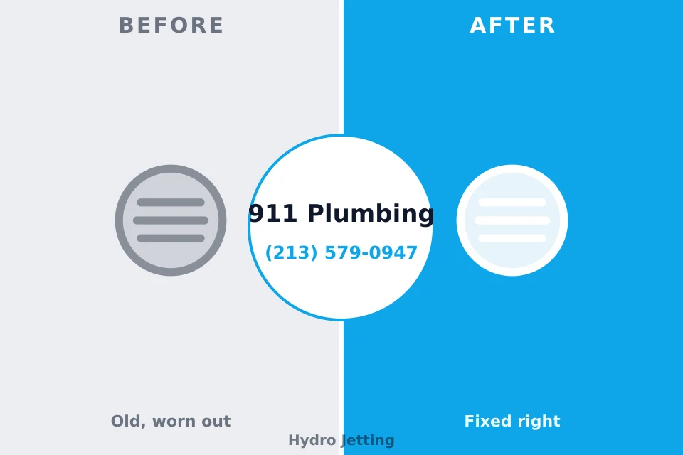 Before and after: plumbing company South Bloomfield, OH